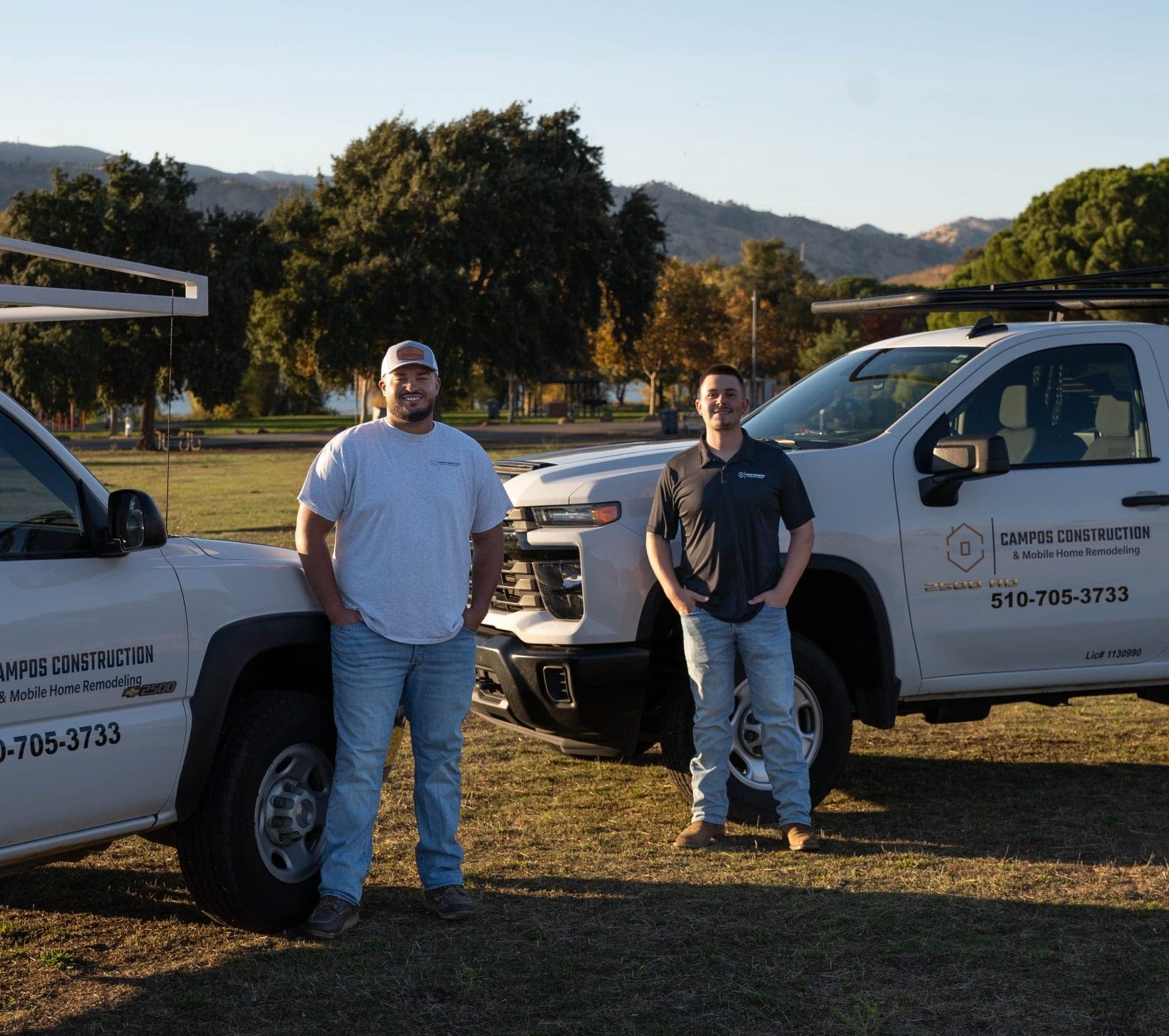 Campos team on site